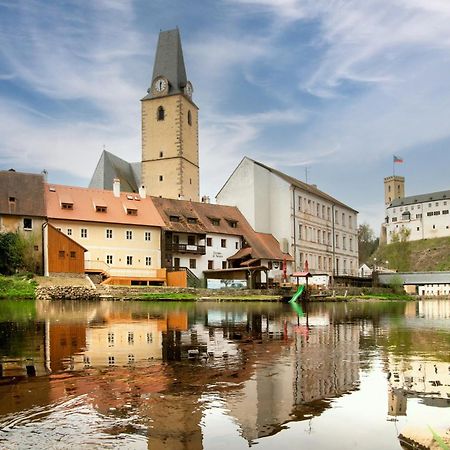 Pension U Farni Skoly Rozmberk Nad Vltavou Luaran gambar