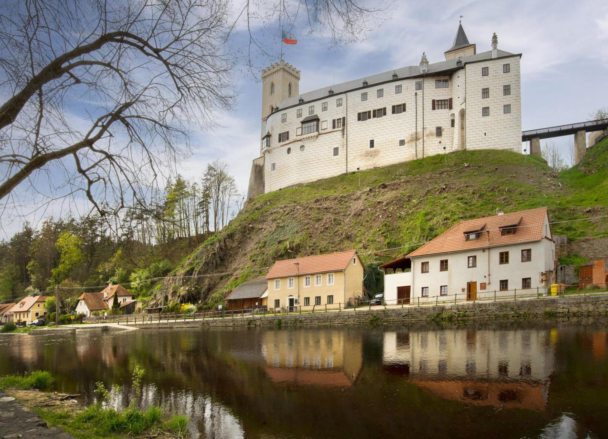 Pension U Farni Skoly Rozmberk Nad Vltavou Luaran gambar